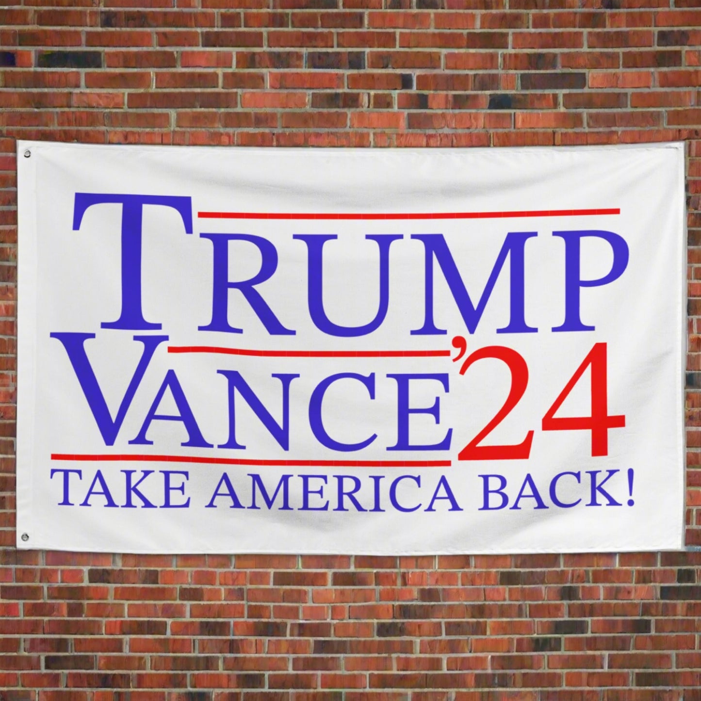 Trump Vance 2024 Take America Back! Flag