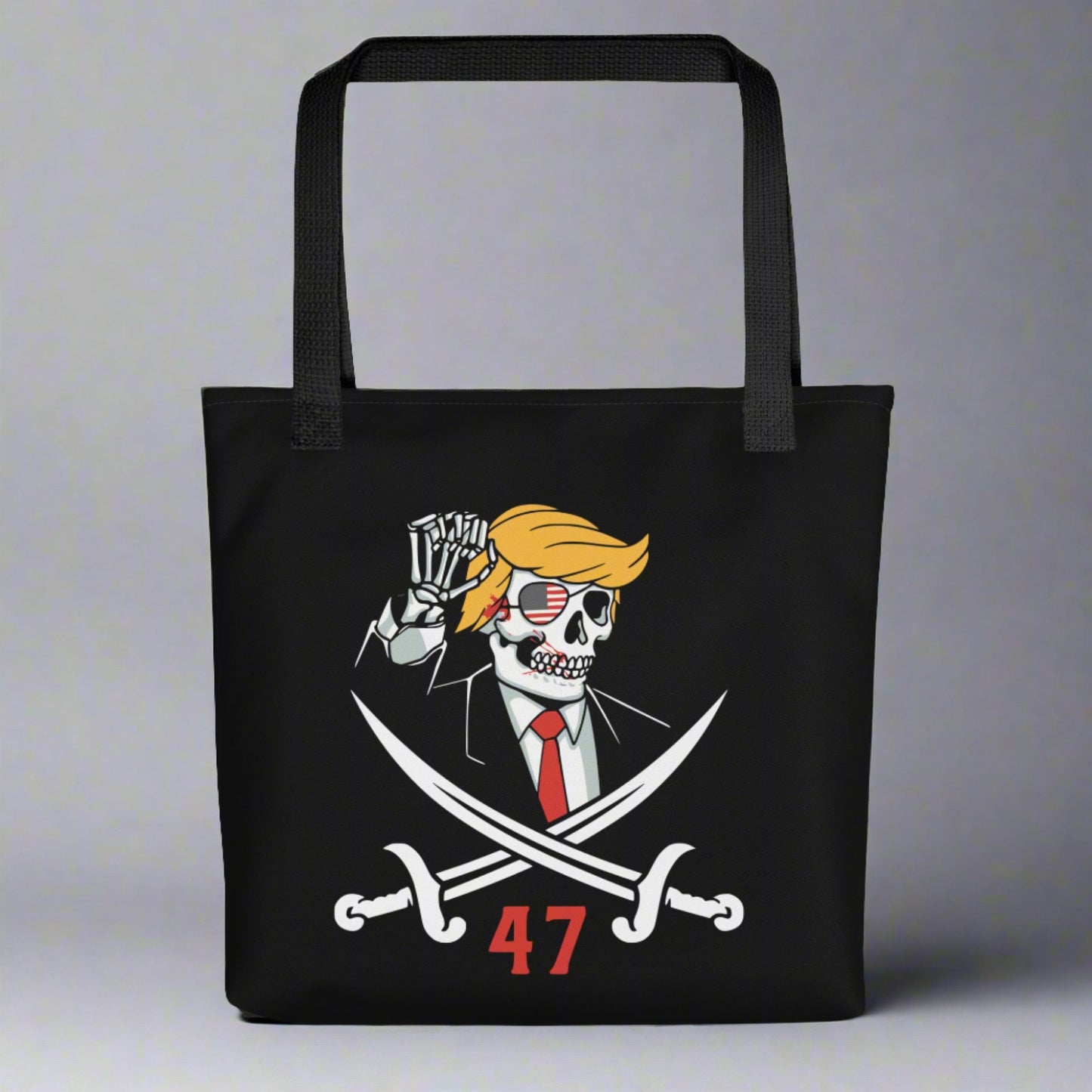 Trump 2024 47 Skeleton Tote Bag