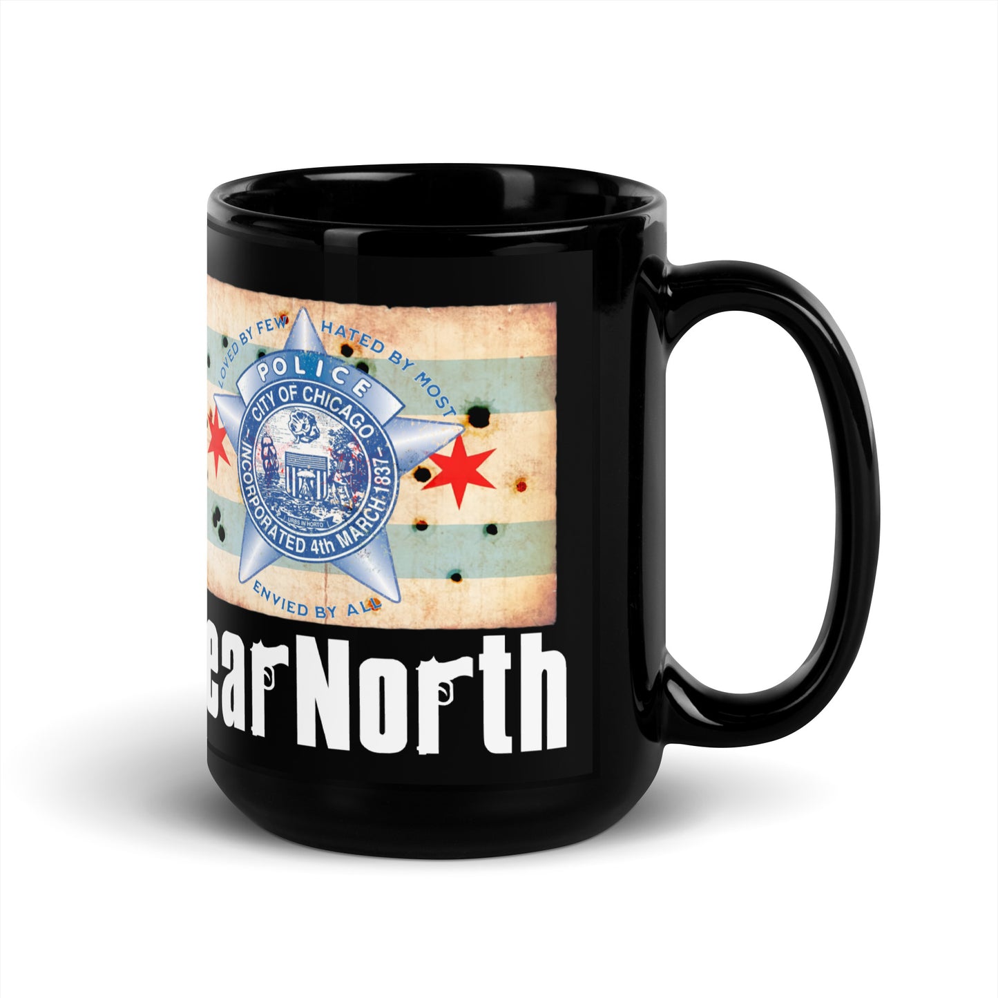 District 018 - Near North: Chicago Police Sopranos Inspired Coffee Mug