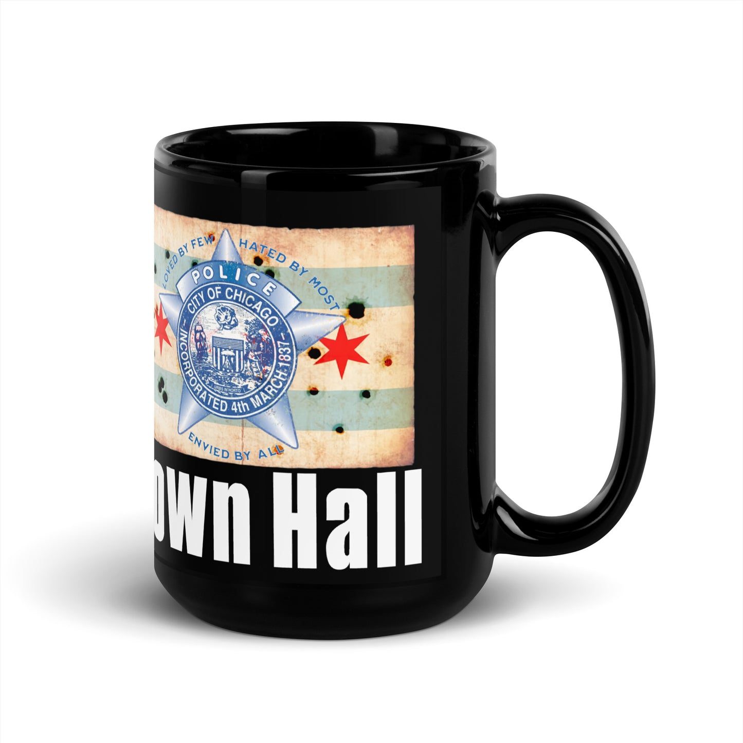 District 019 - Town Hall: Chicago Police Sopranos Inspired Coffee Mug