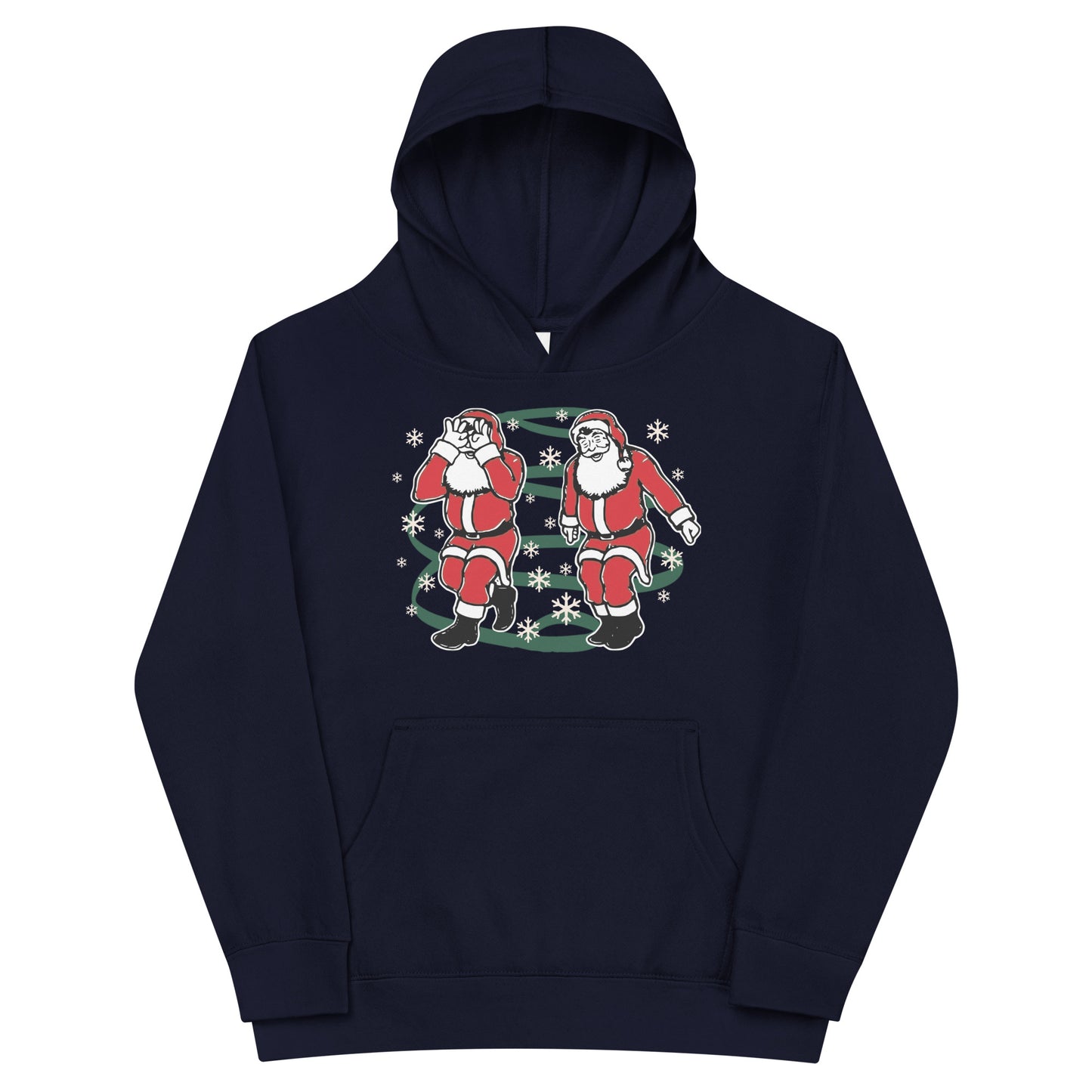 “Griddy Santa” Youth Kids Hoodie Christmas Holiday
