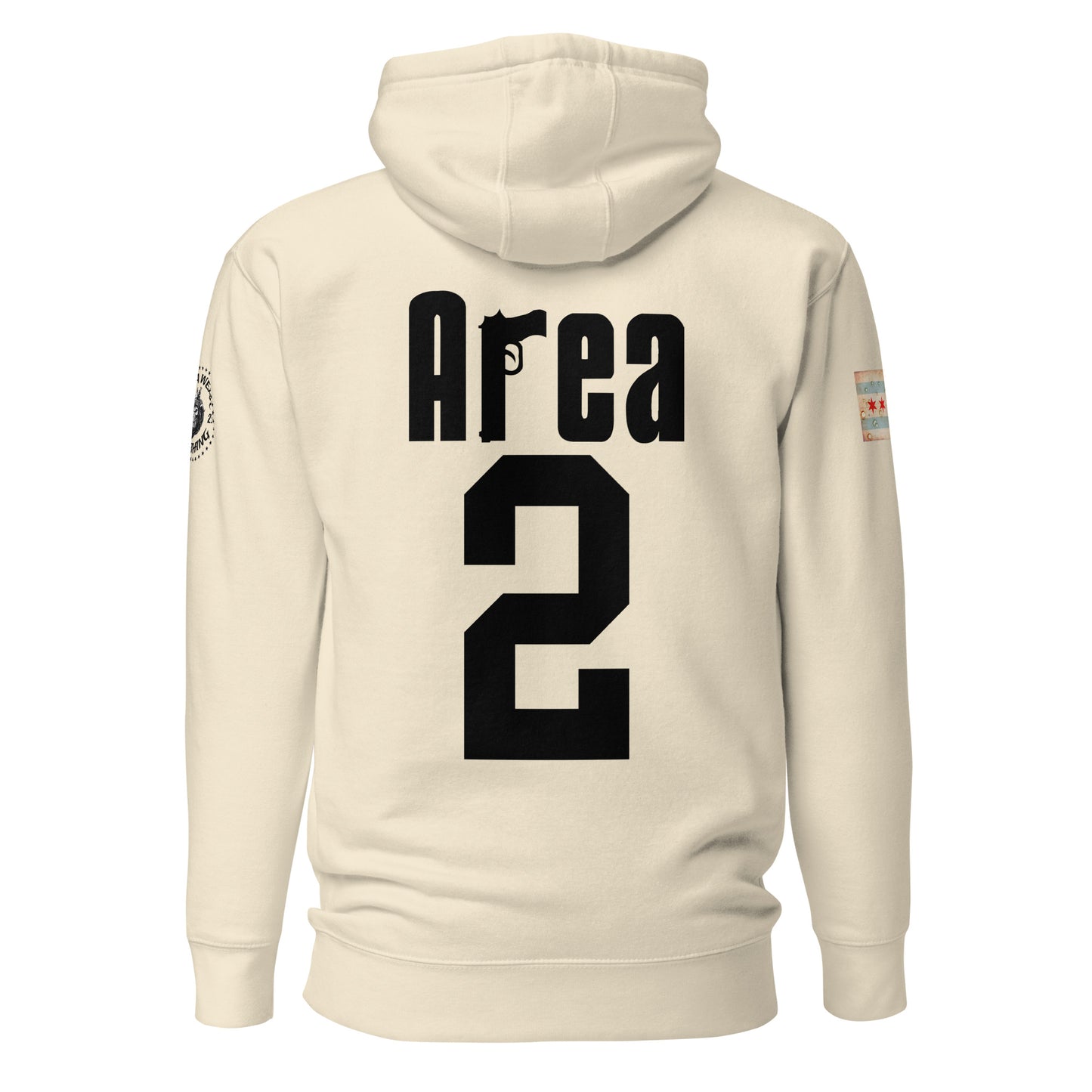 Area 2 - Chicago Police Detective Division Area 2 Sopranos Inspired Hoodie By Alpha Wear