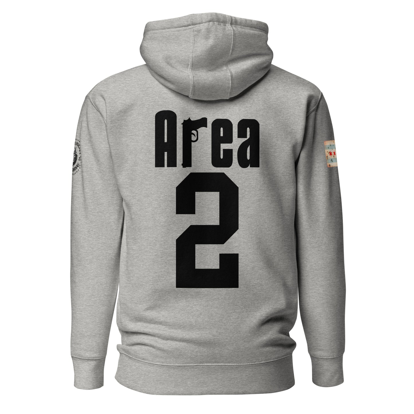 Area 2 - Chicago Police Detective Division Area 2 Sopranos Inspired Hoodie By Alpha Wear