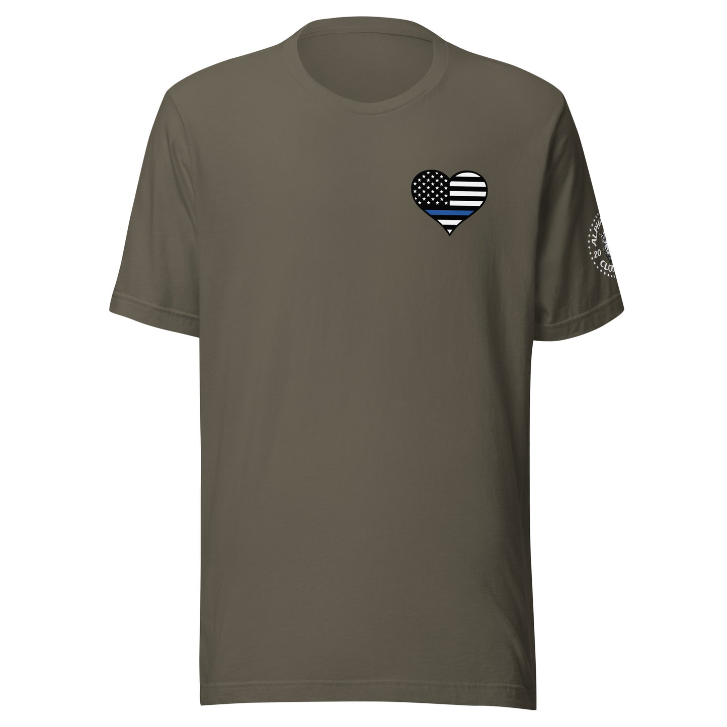 My Favorite Police Officer Calls Me Mom - Mother's Day Hoodie (Back Logo)