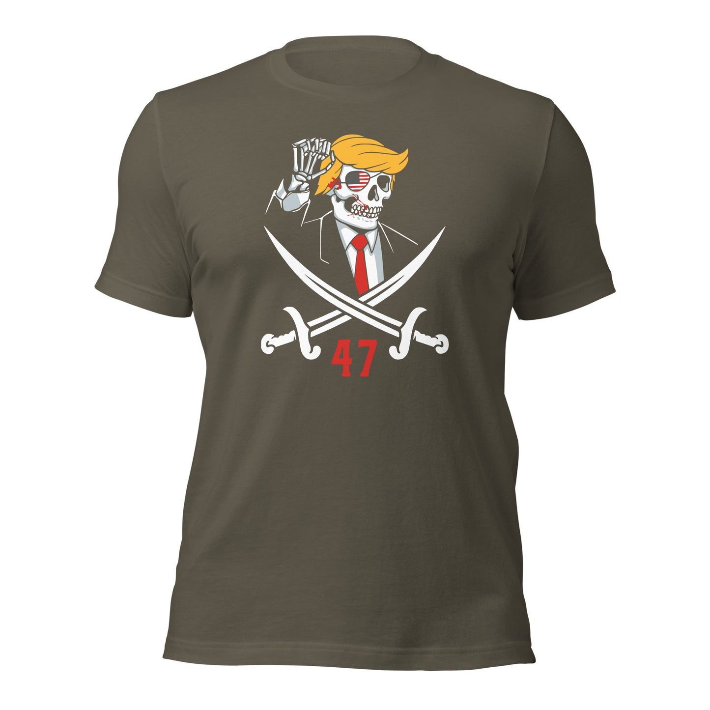 Trump 2024 47 Skeleton T-Shirt