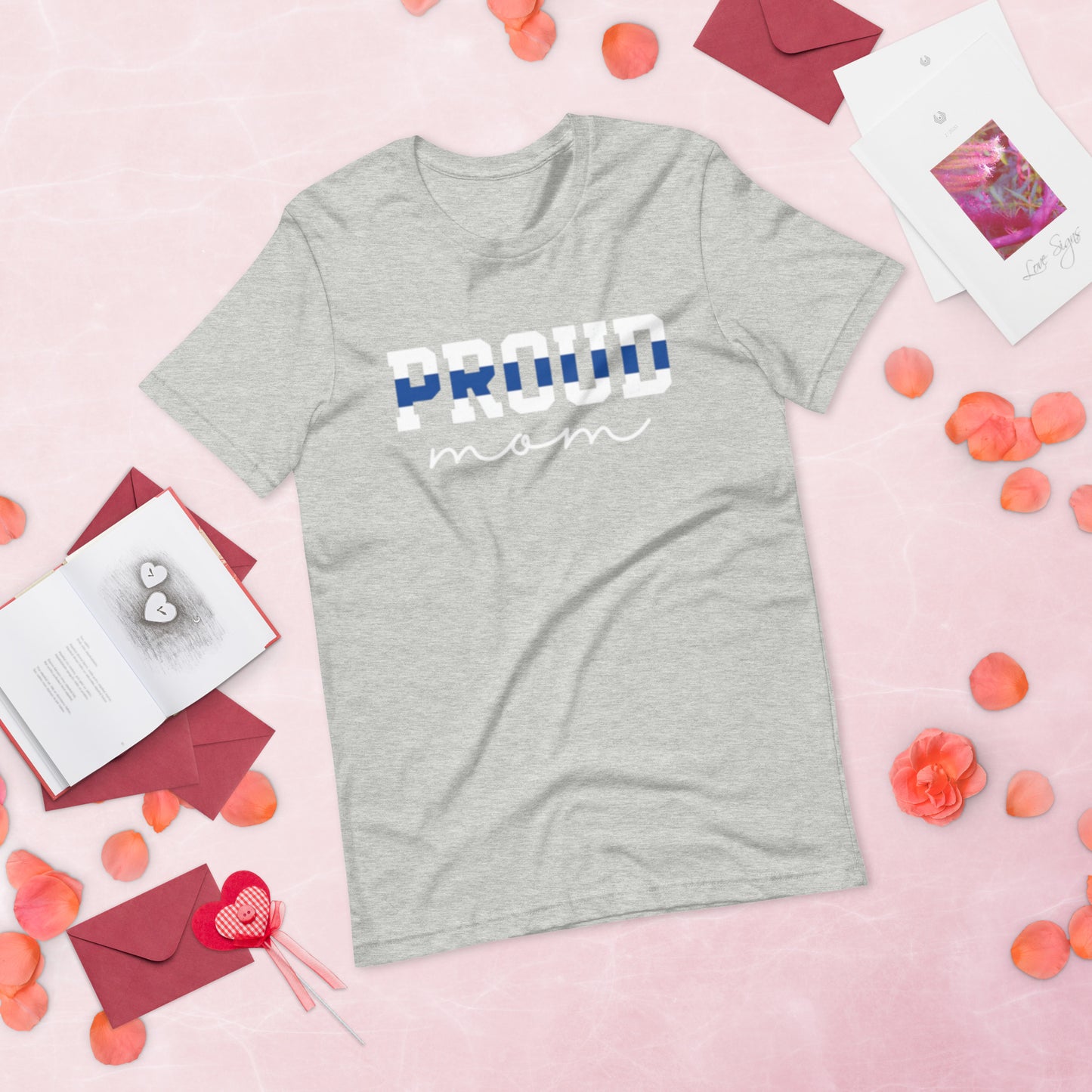 Police ‘Proud Mom’ Mother's Day Tee: Wear Your Support with Pride!
