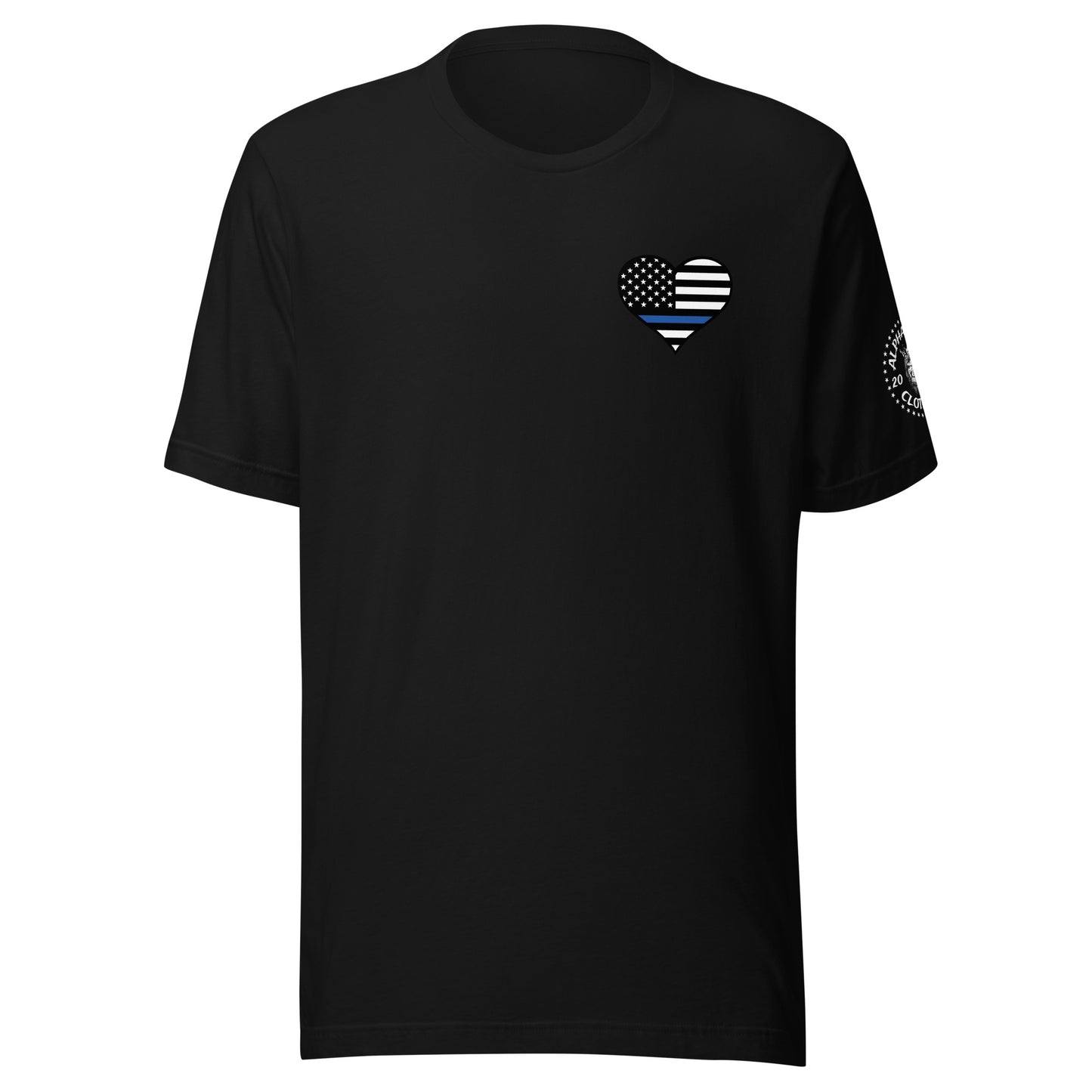 My Favorite Police Officer Calls Me Mom - Mother's Day Hoodie (Back Logo)