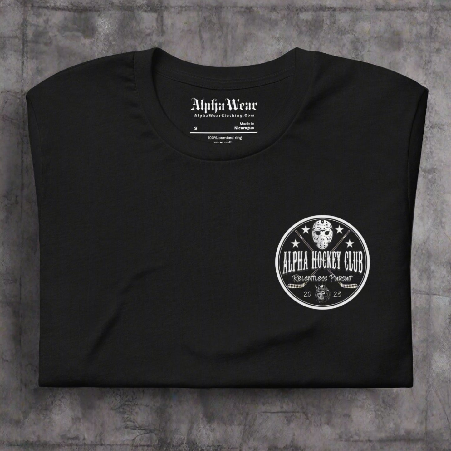 Alpha Hockey Club "Curlin’ Mugs & Soakin’ Uggs" Tee Shirt