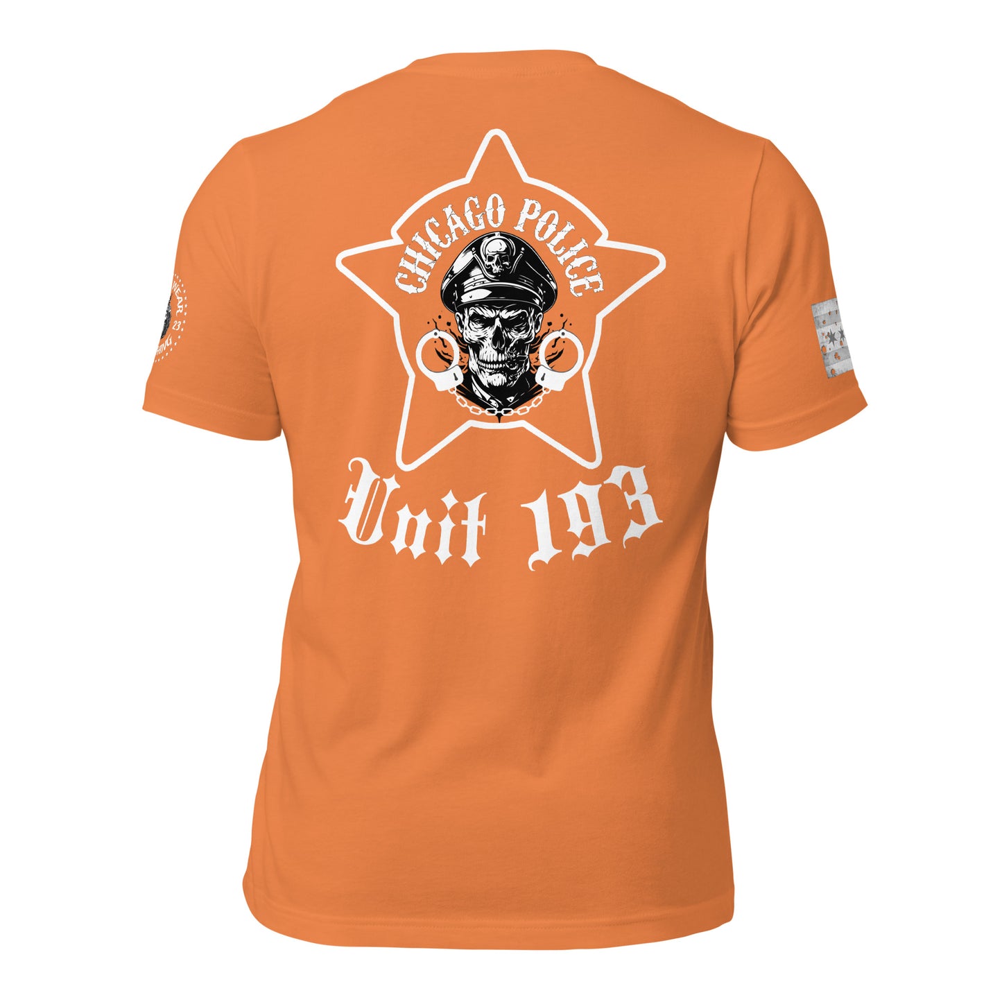 Unit 193 - Chicago Police Department - CPD BCT GID Biker Inspired T-Shirt