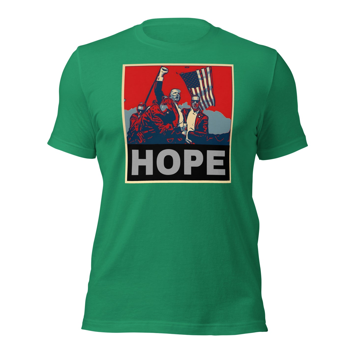 Trump Survived Assassination “HOPE” T-Shirt - Bold Political Statement Tee