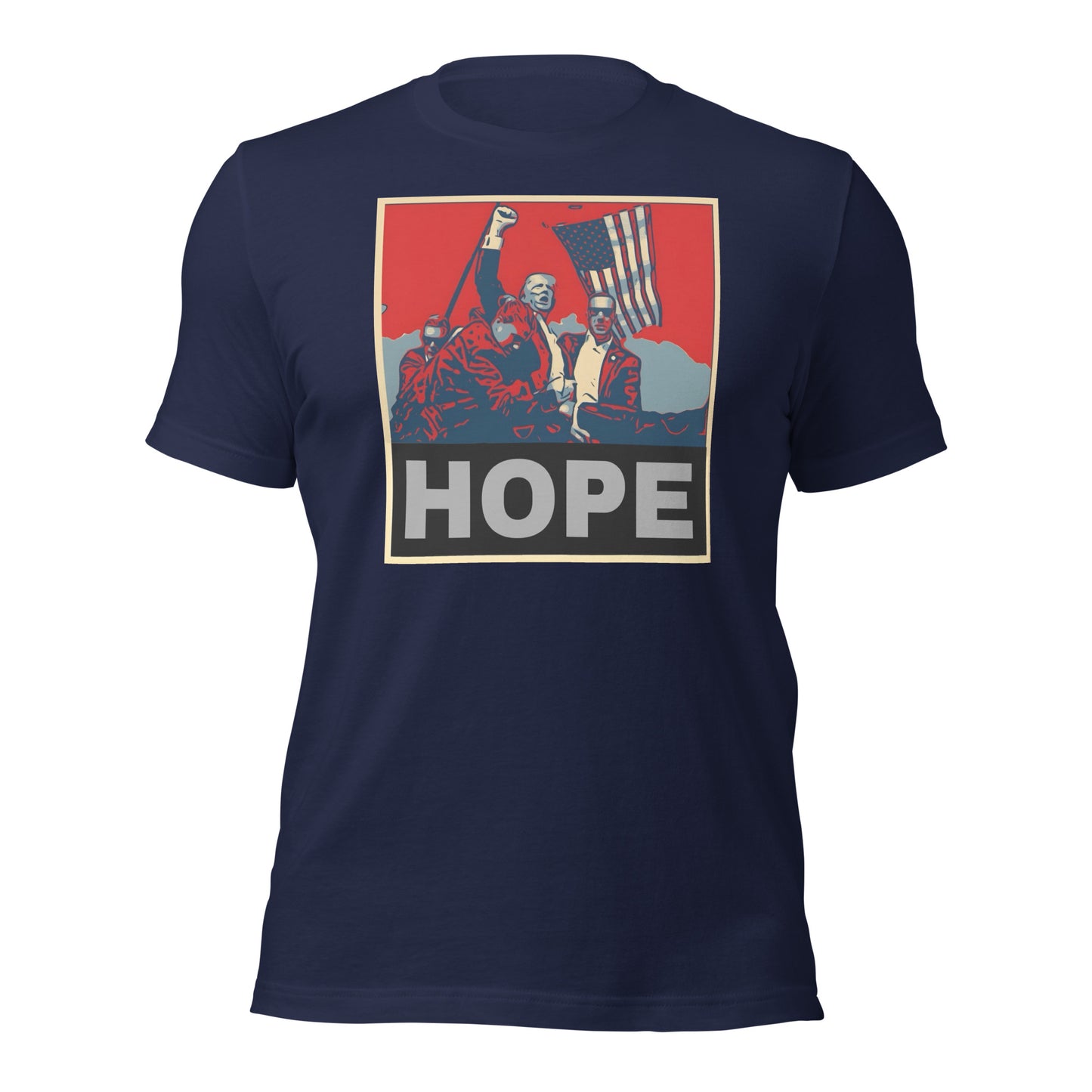 Trump Survived Assassination “HOPE” T-Shirt - Bold Political Statement Tee