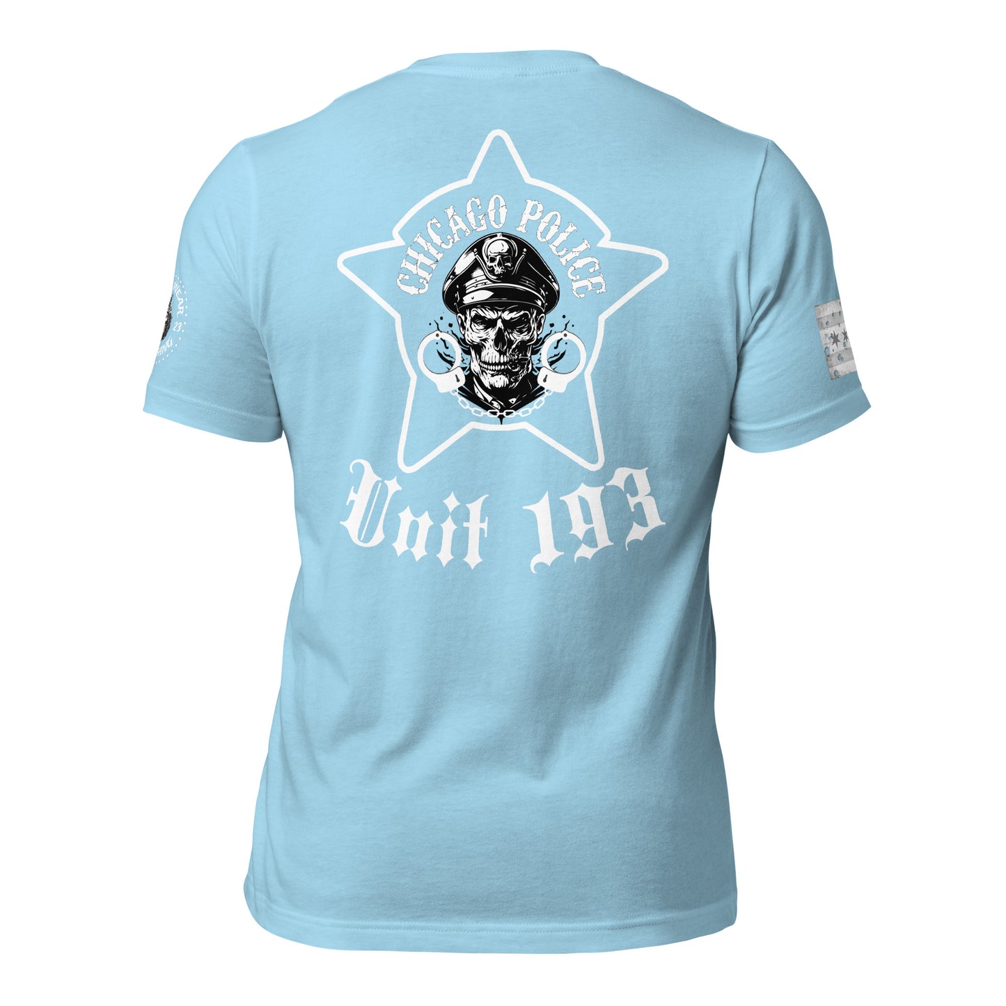 Unit 193 - Chicago Police Department - CPD BCT GID Biker Inspired T-Shirt