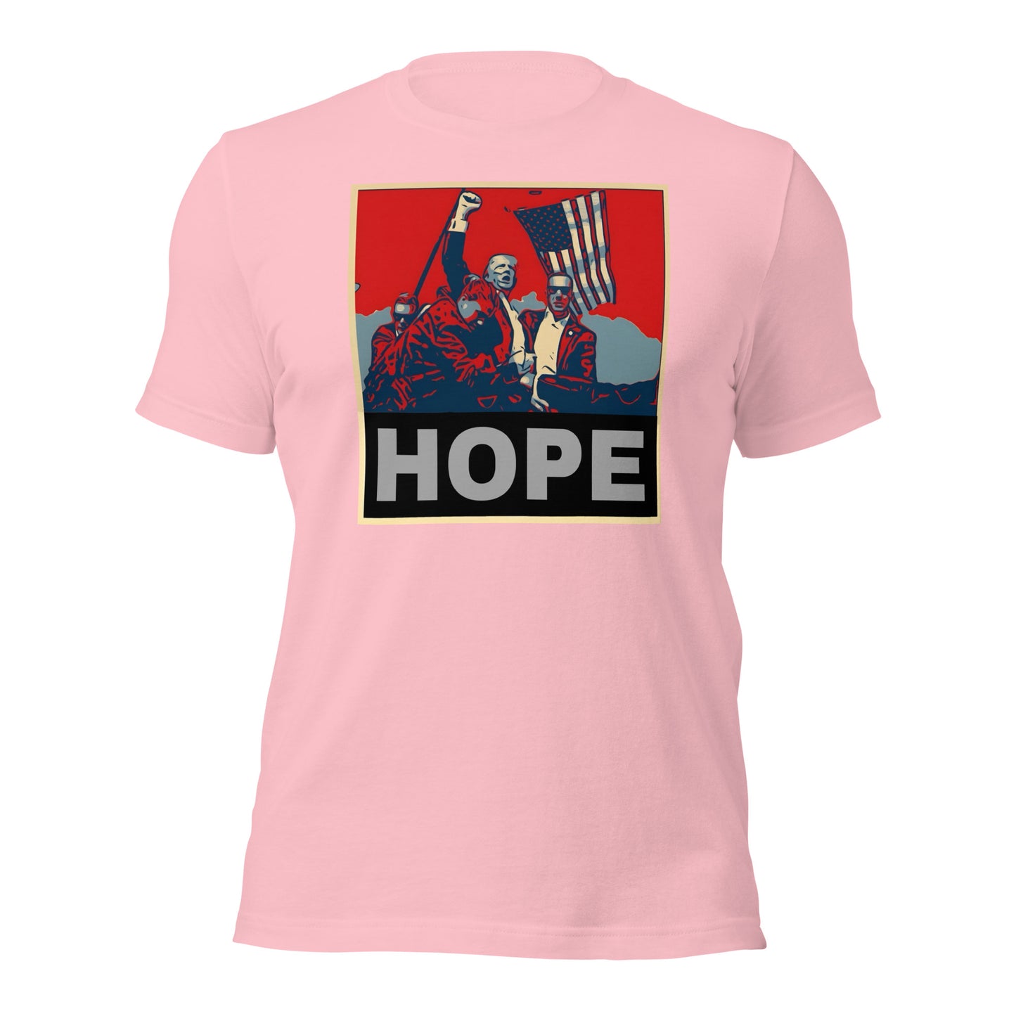 Trump Survived Assassination “HOPE” T-Shirt - Bold Political Statement Tee