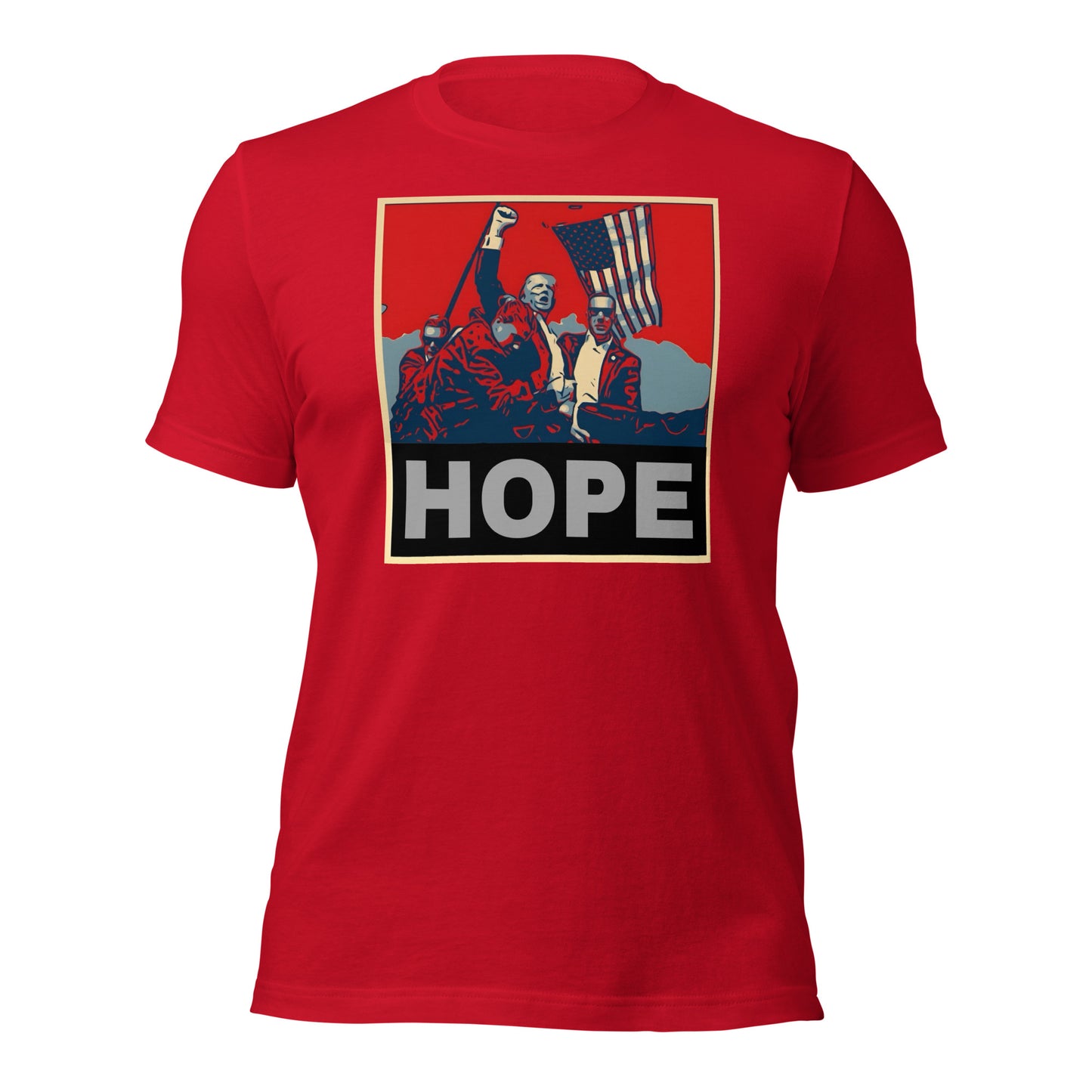 Trump Survived Assassination “HOPE” T-Shirt - Bold Political Statement Tee