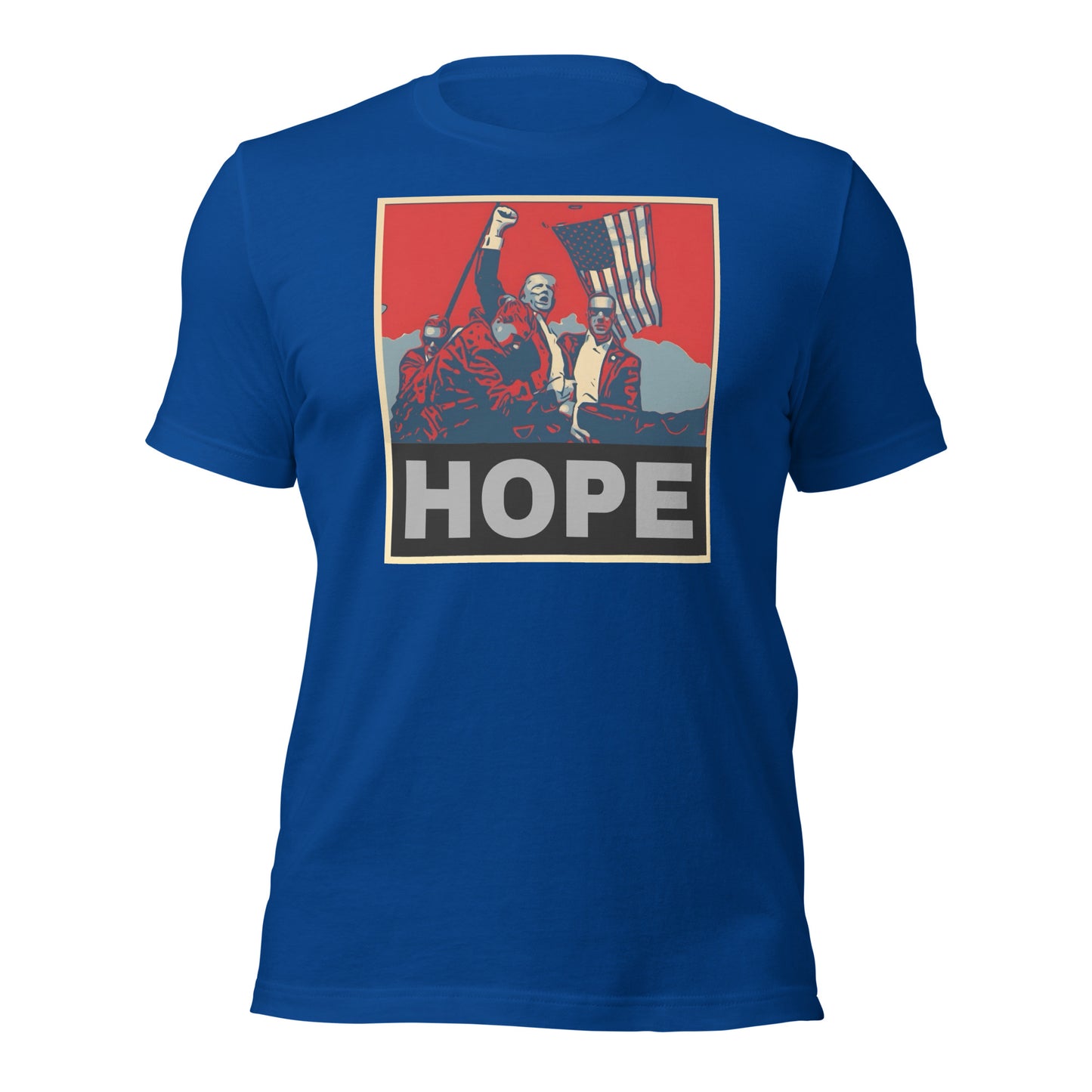Trump Survived Assassination “HOPE” T-Shirt - Bold Political Statement Tee