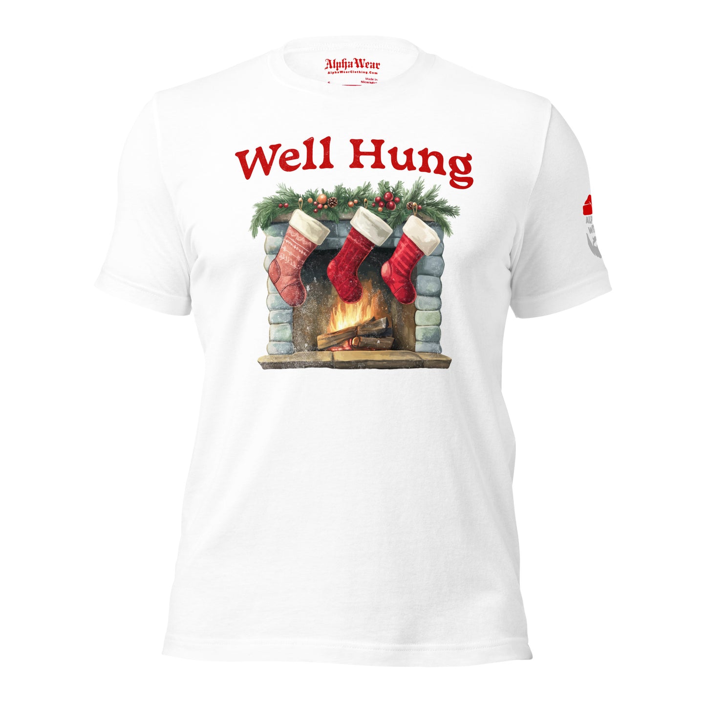 “Well Hung” Christmas Holiday T-Shirt