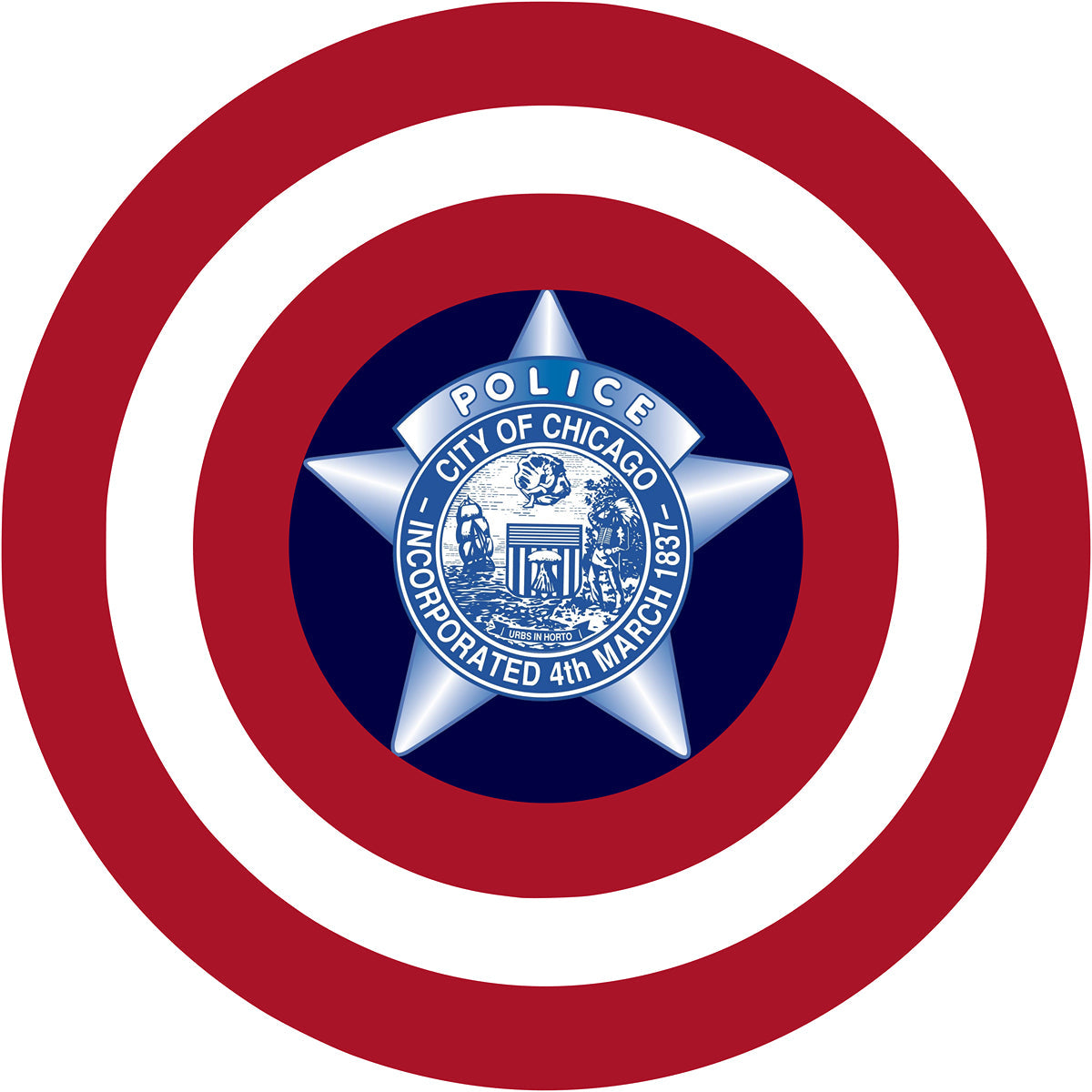 Chicago Police Captain America