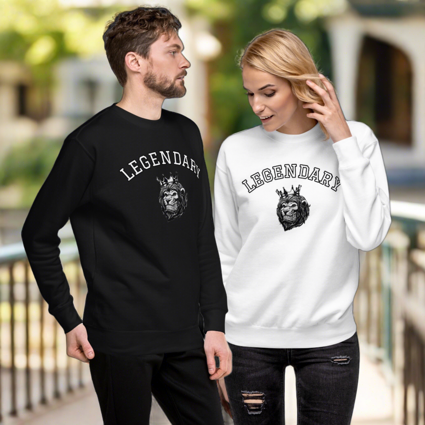 Alpha Wear Clothing Original Legendary Sweatshirt: Make a Statement in Style