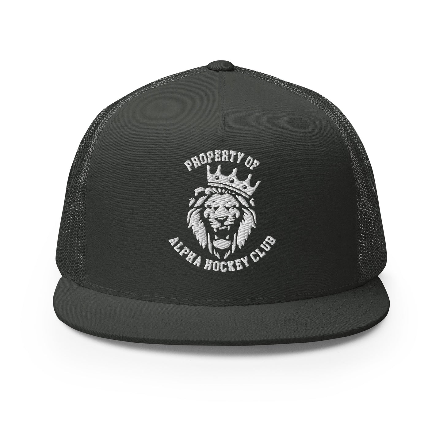 Property of Alpha Hockey Club Trucker Hat Cap