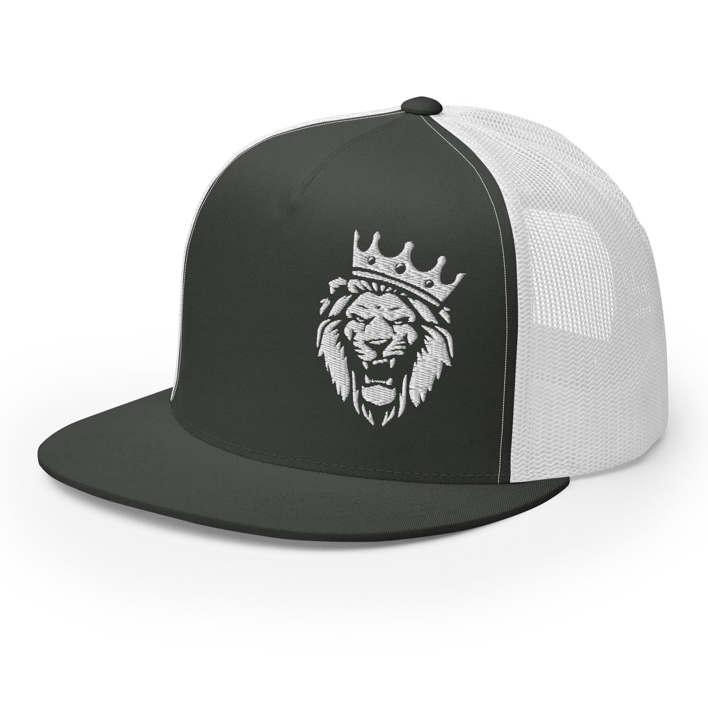 Alpha Hockey Club Original Flagship Lion Logo Trucker Hat Cap