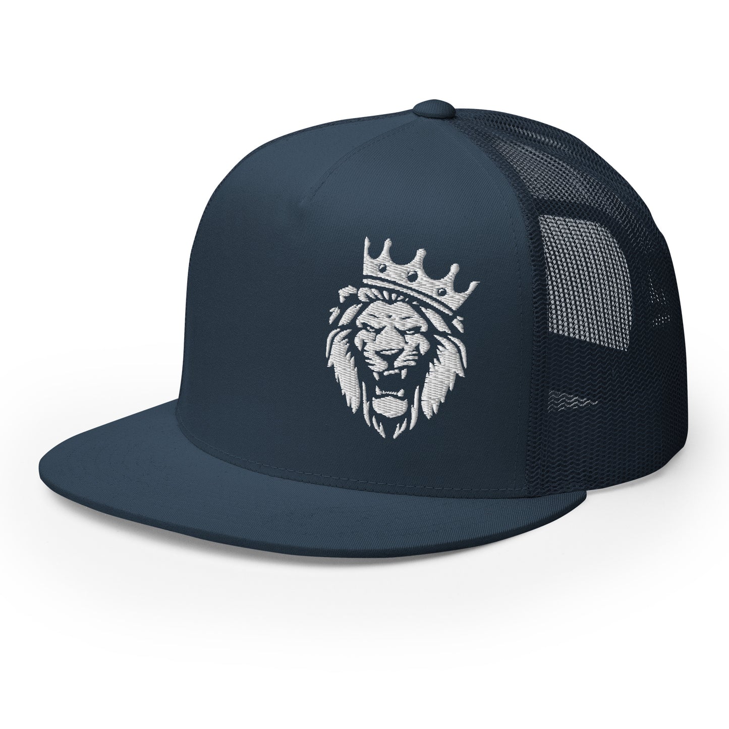 Alpha Hockey Club Original Flagship Lion Logo Trucker Hat Cap