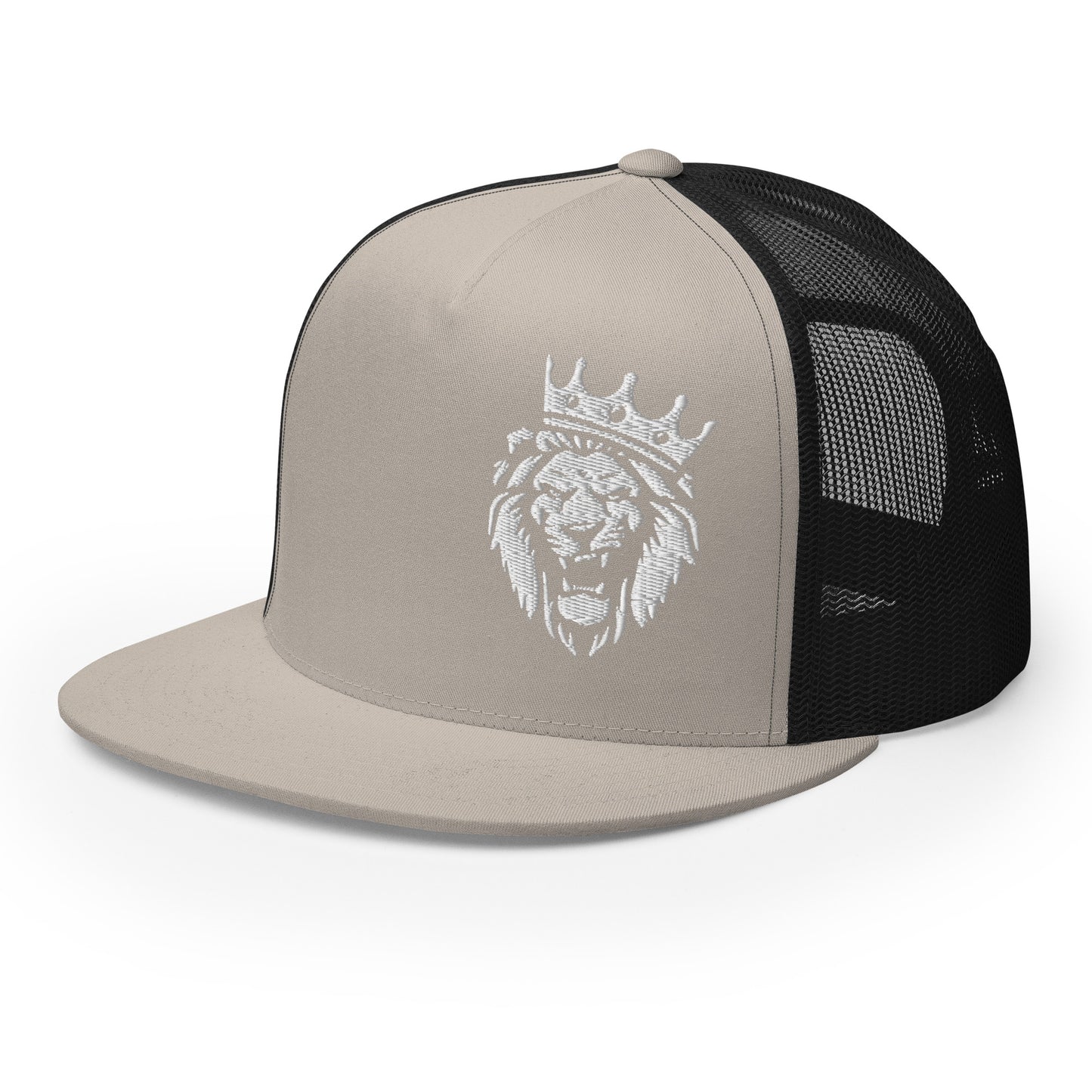 Alpha Hockey Club Original Flagship Lion Logo Trucker Hat Cap