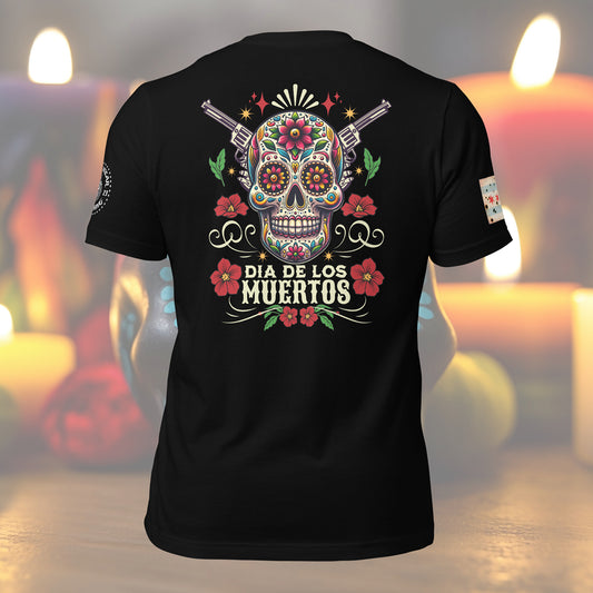 Chicago Police "Dia De Los Muertos" T-Shirt by Alpha Wear