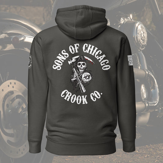 Chicago Police Sons of Anarchy Inspired Hoodie by Alpha Wear