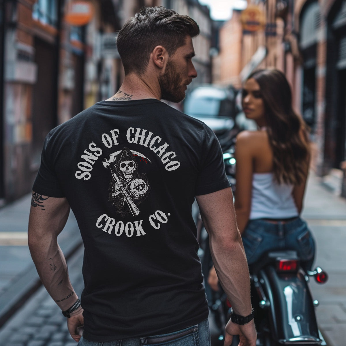 Chicago Police Sons of Anarchy Inspired Tee Shirt