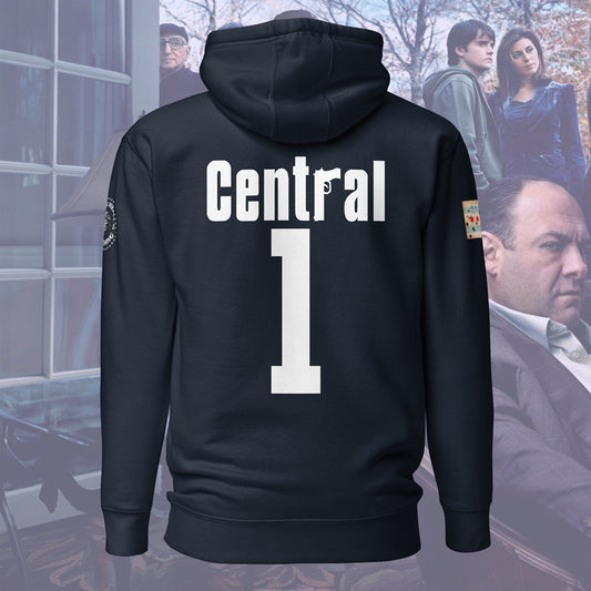 District 001 - Chicago Police 001st District Central Sopranos Inspired Hoodie by Alpha Wear