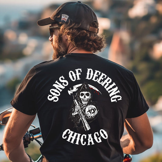 District 009 - Deering: Chicago Police Sons of Anarchy Inspired Tee Shirt