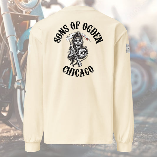 District 010 - Chicago Police "Sons of Ogden” Heavy Weight Long Sleeve T-Shirt by Alpha Wear