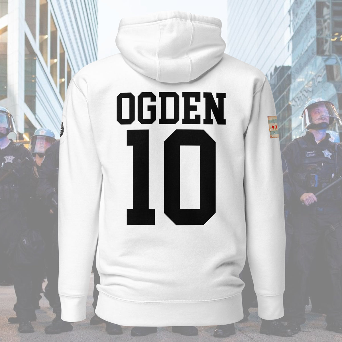 District 010 - Chicago Police 010th District Ogden Hoodie by Alpha Wear