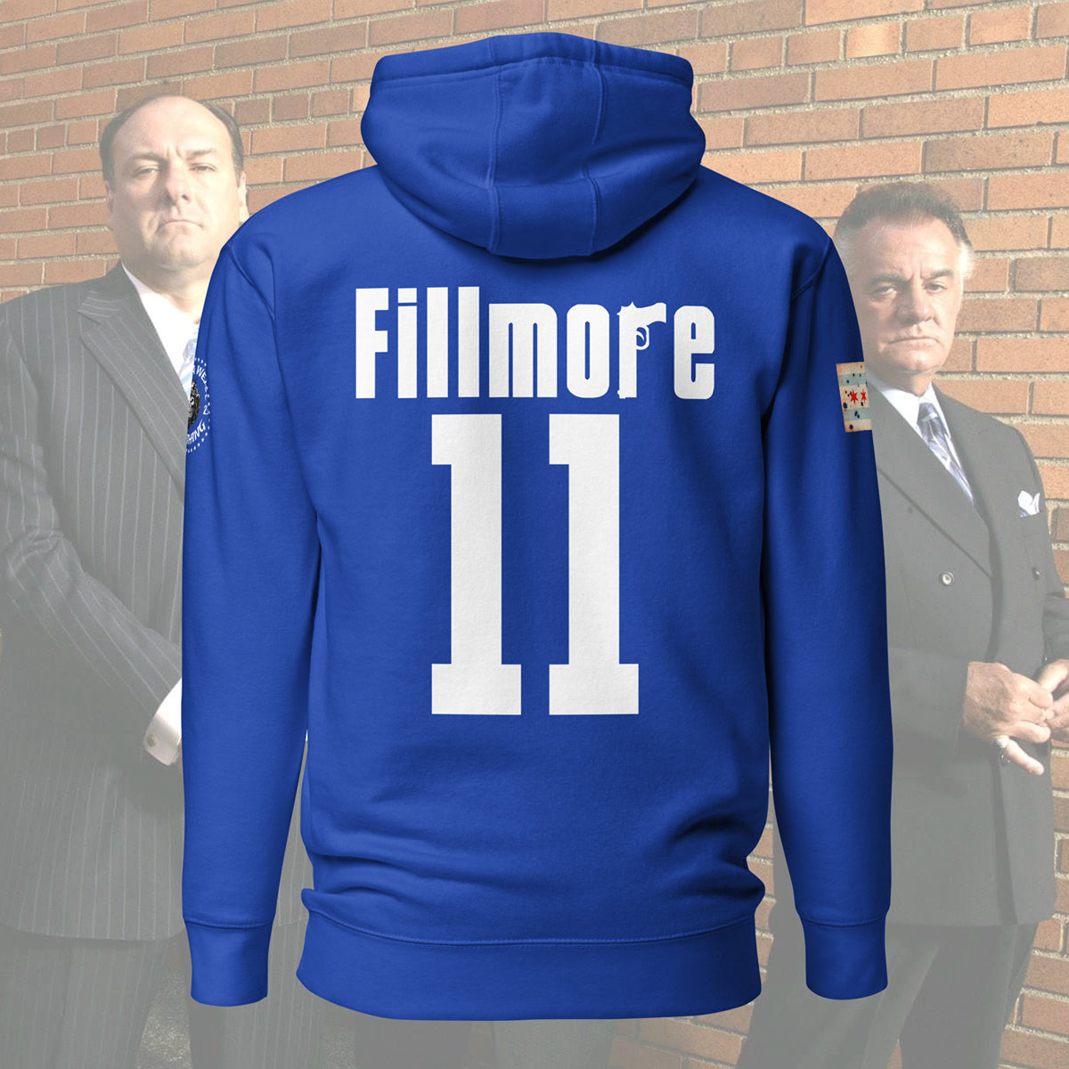 District 011 - Chicago Police 011th District Fillmore Sopranos Inspired Hoodie by Alpha Wear