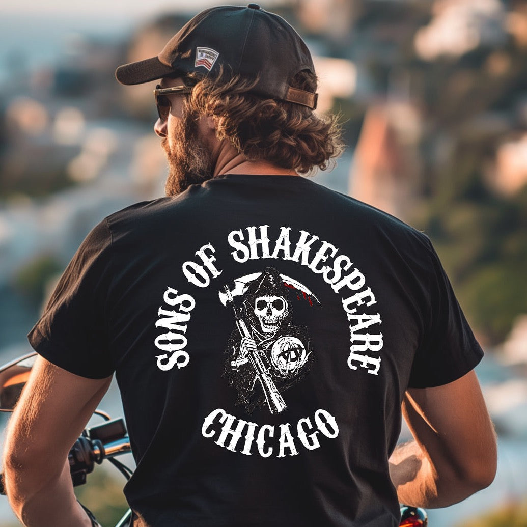 District 014 - Shakespeare: Chicago Police Sons of Anarchy Inspired Tee Shirt