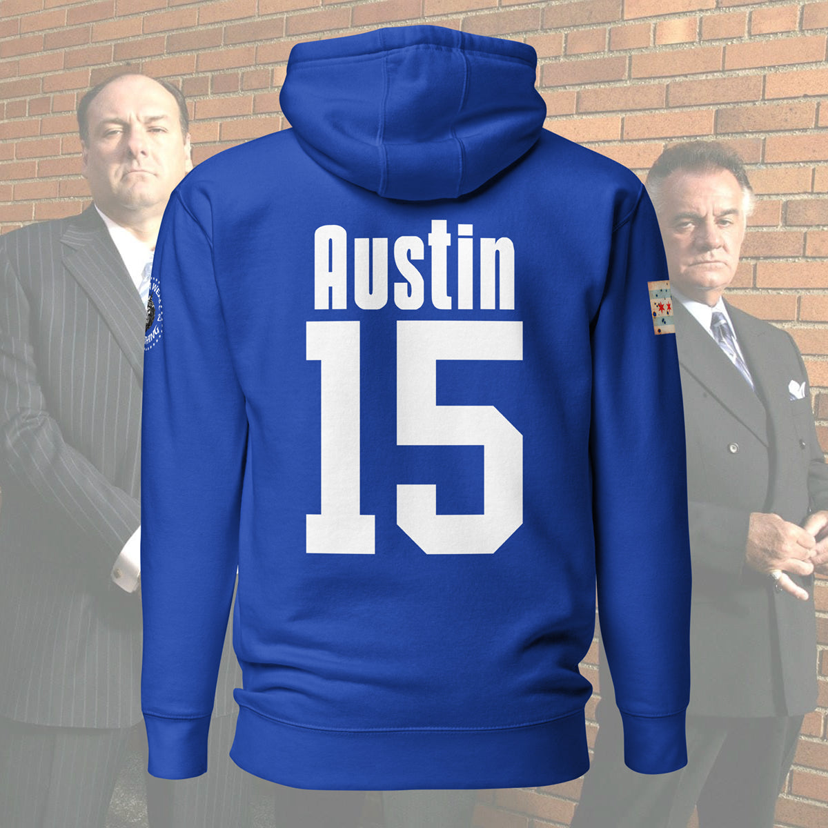 District 015 - Chicago Police 015th District Austin Sopranos Inspired Hoodie by Alpha Wear