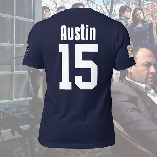 District 015 - Chicago Police 015th District Austin Sopranos Inspired T-Shirt by Alpha Wear