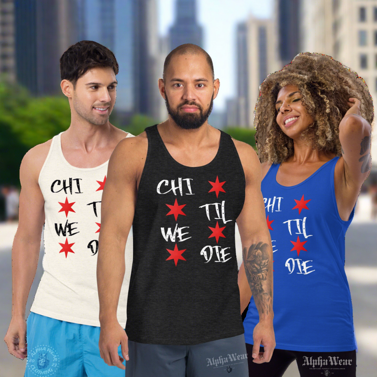 'Chi Til We Die' Chicago Themed Tank Top | Windy City Apparel