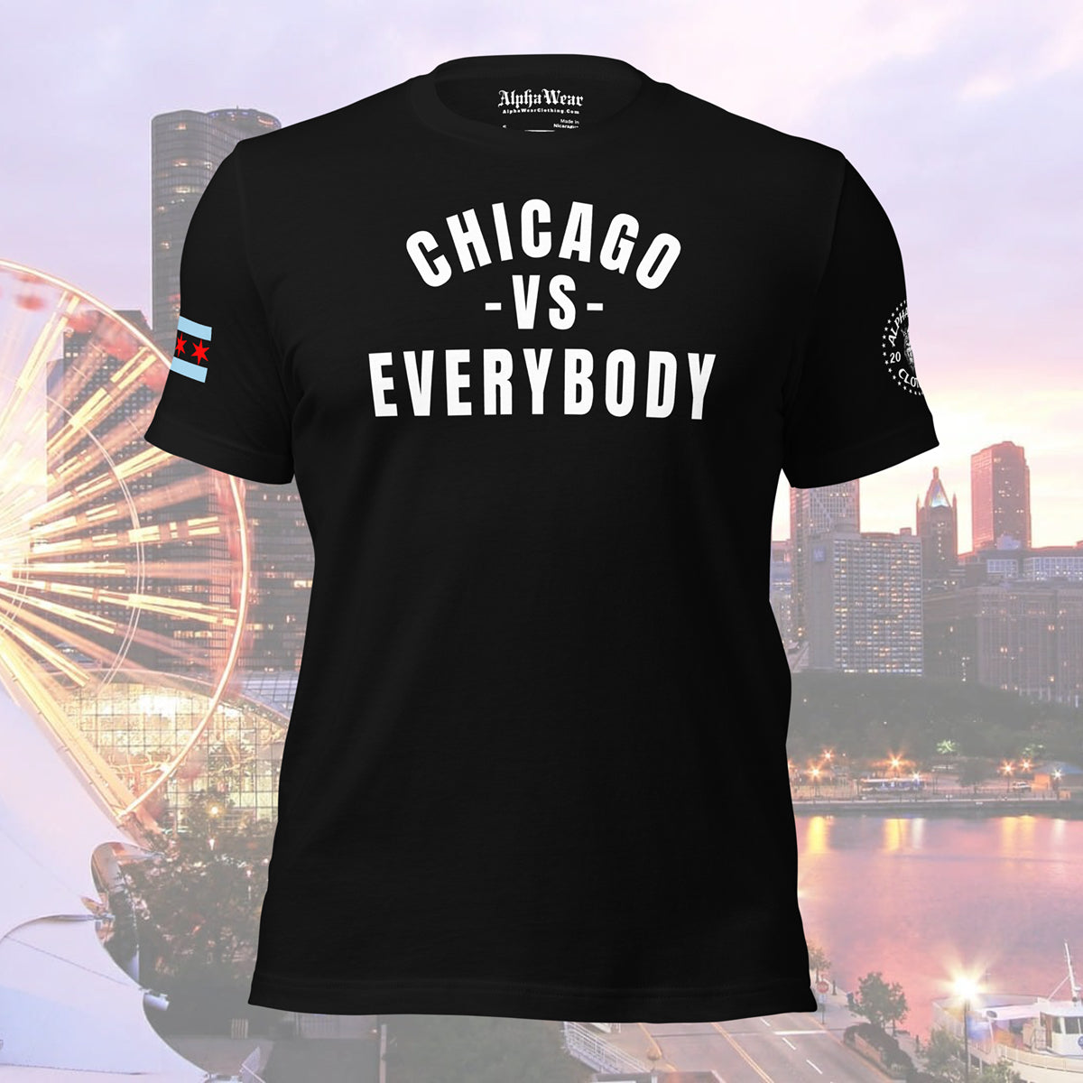 “Chicago Vs Everybody” T-Shirt by Alpha Wear