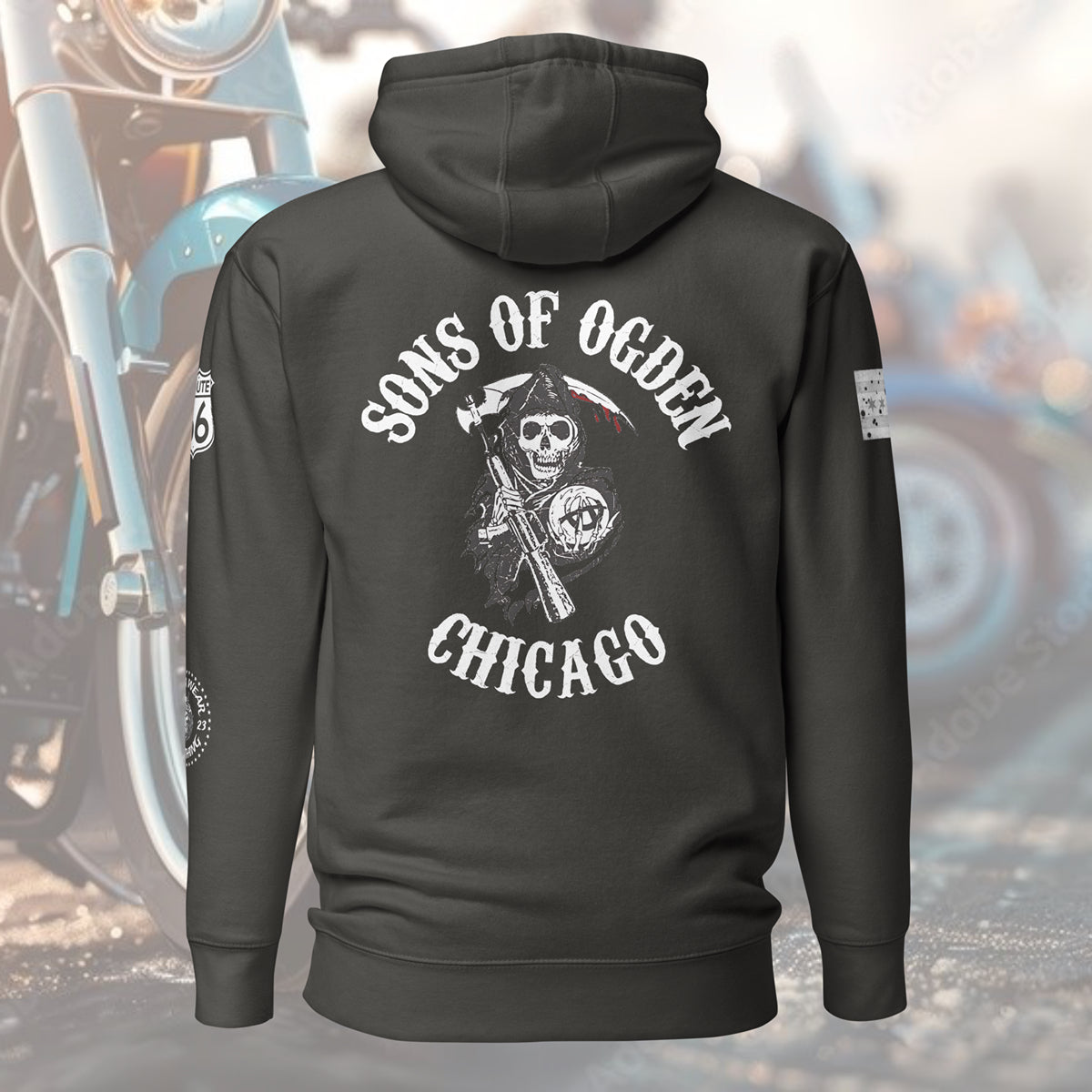 District 010 - Chicago Police "Sons of Ogden” Hoodie by Alpha Wear