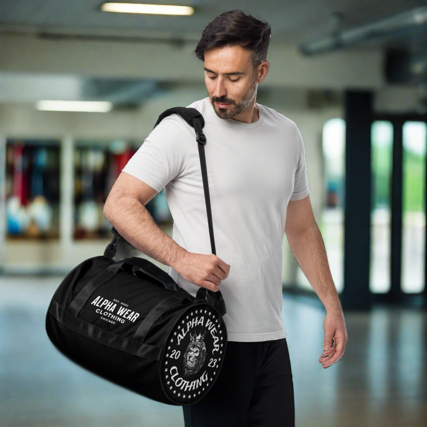 Alpha Wear Clothing Gym Bag - Elevate Your Fitness Journey!