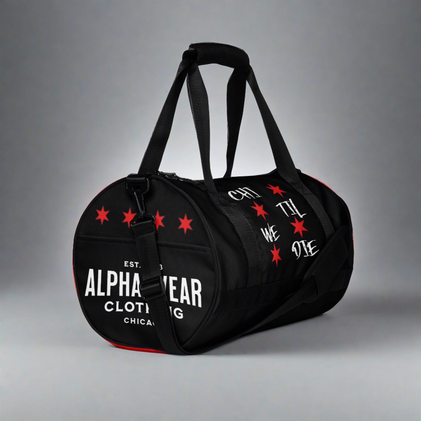 Chi Til We Die Gym Bag: Show Your Chicago Pride in Style