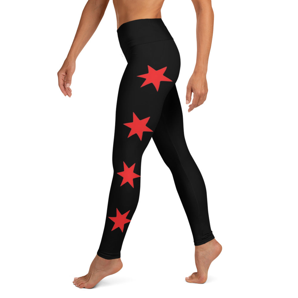 District 018 - Near North: Chicago Police Sopranos Inspired Yoga Pants