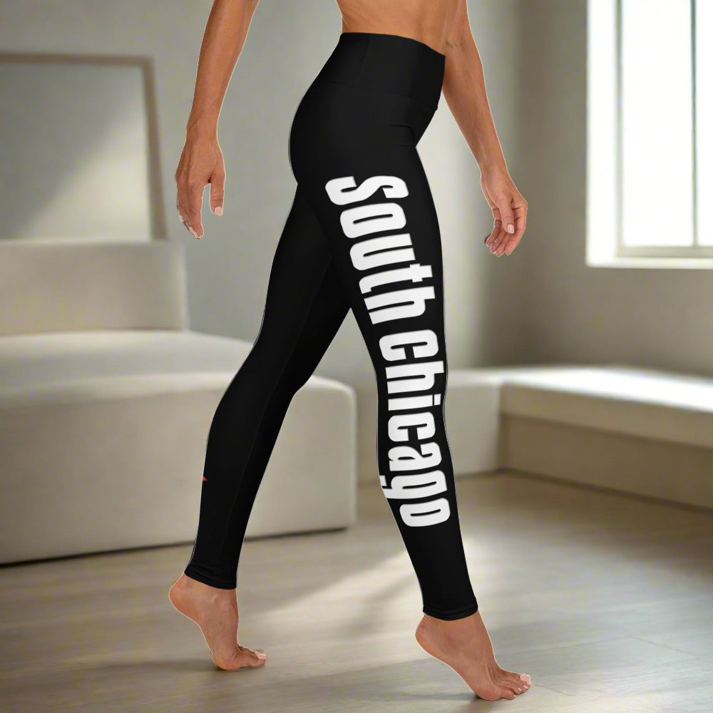 District 004 - South Chicago: Chicago Police Sopranos Inspired Yoga Pants