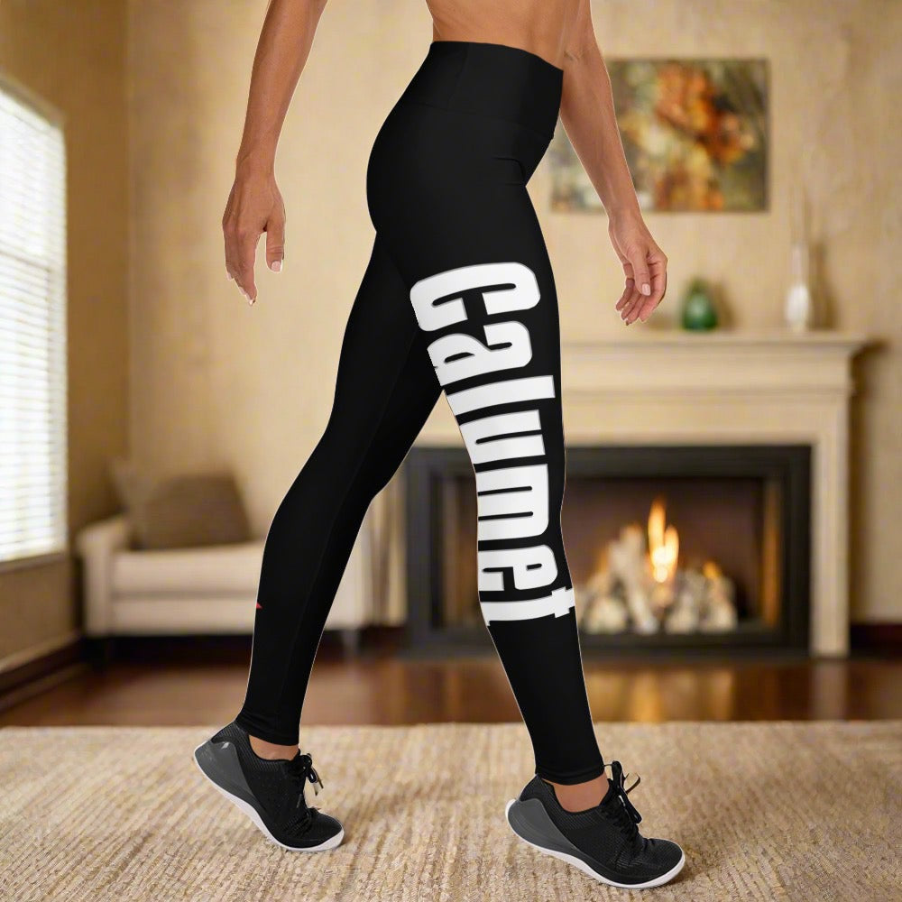 District 005 - Calumet: Chicago Police Sopranos Inspired Yoga Pants