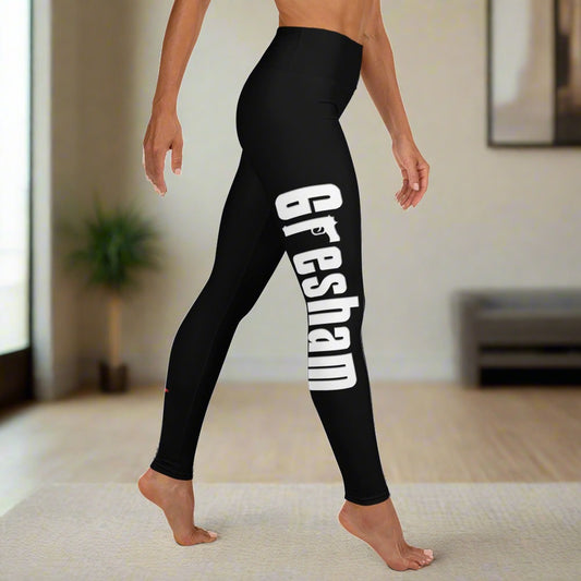 District 006 - Gresham: Chicago Police Sopranos Inspired Yoga Pants