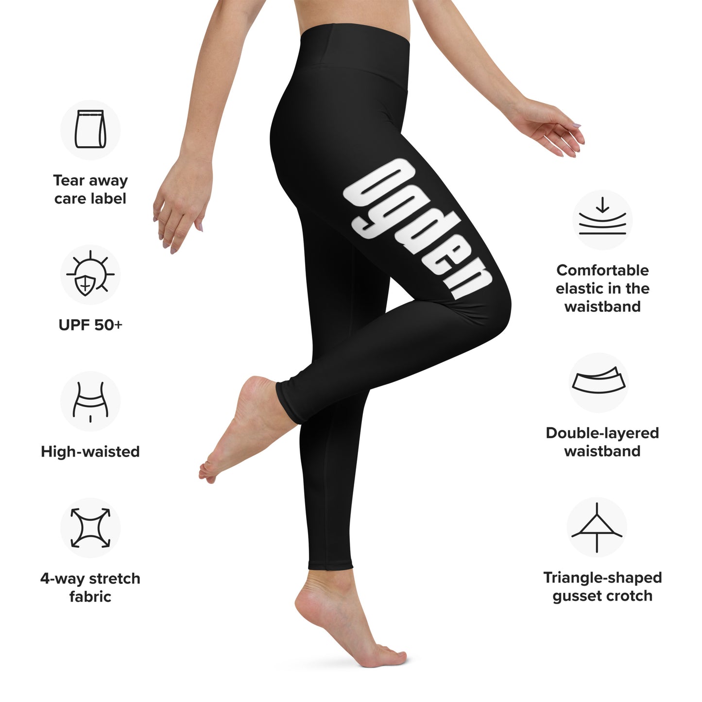 District 010 - Ogden: Chicago Police Sopranos Inspired Yoga Pants