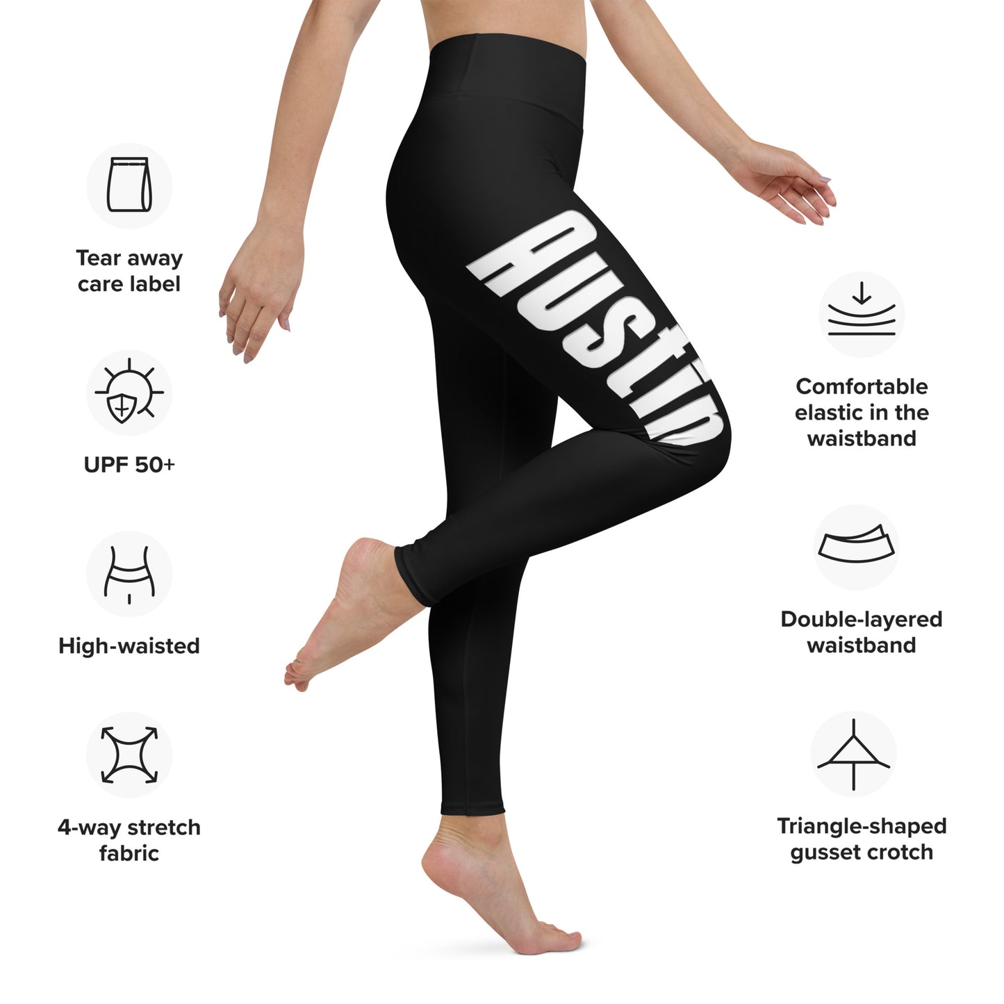 District 015 - Austin: Chicago Police Sopranos Inspired Yoga Pants