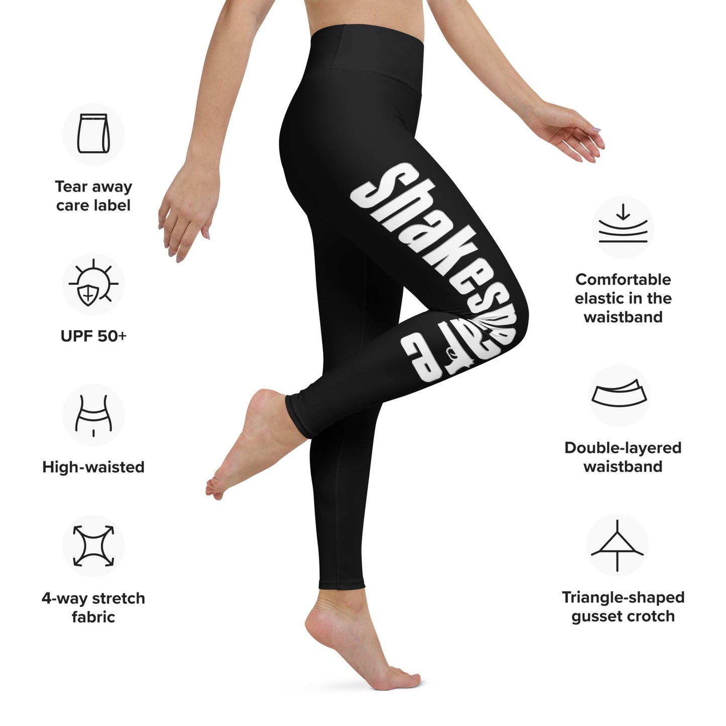 District 014 - Shakespeare: Chicago Police Sopranos Inspired Yoga Pants