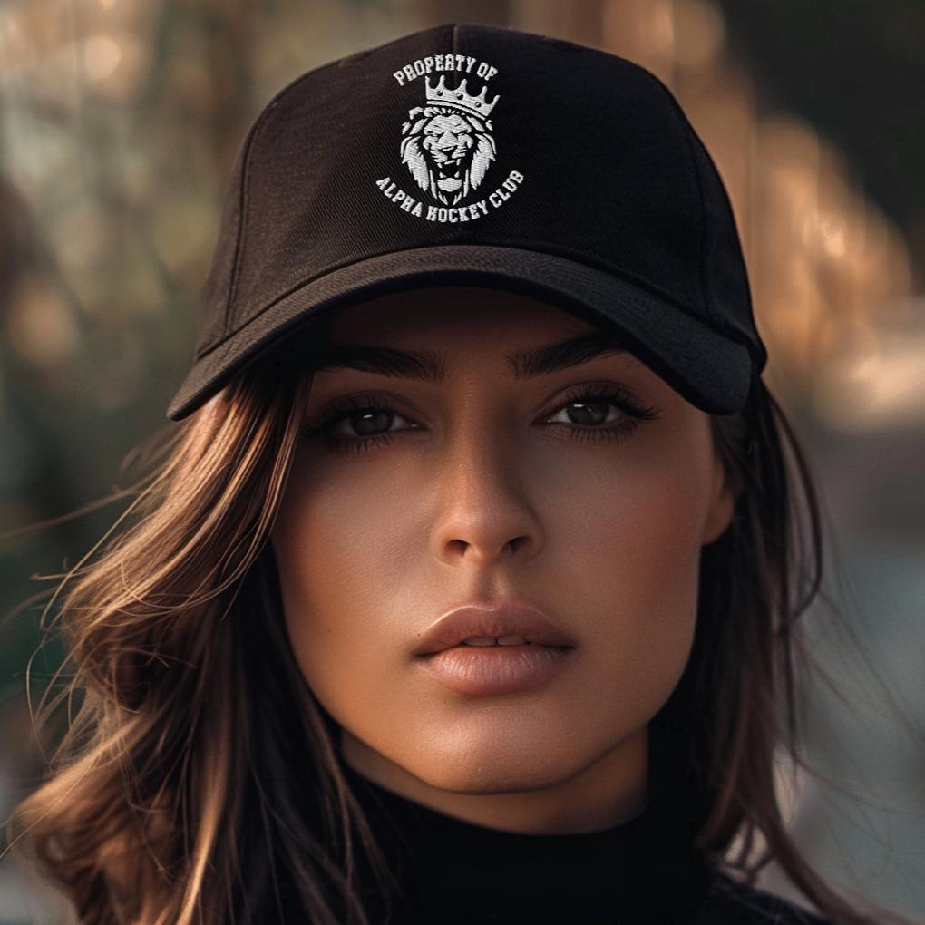 Property of Alpha Hockey Club Trucker Hat Cap